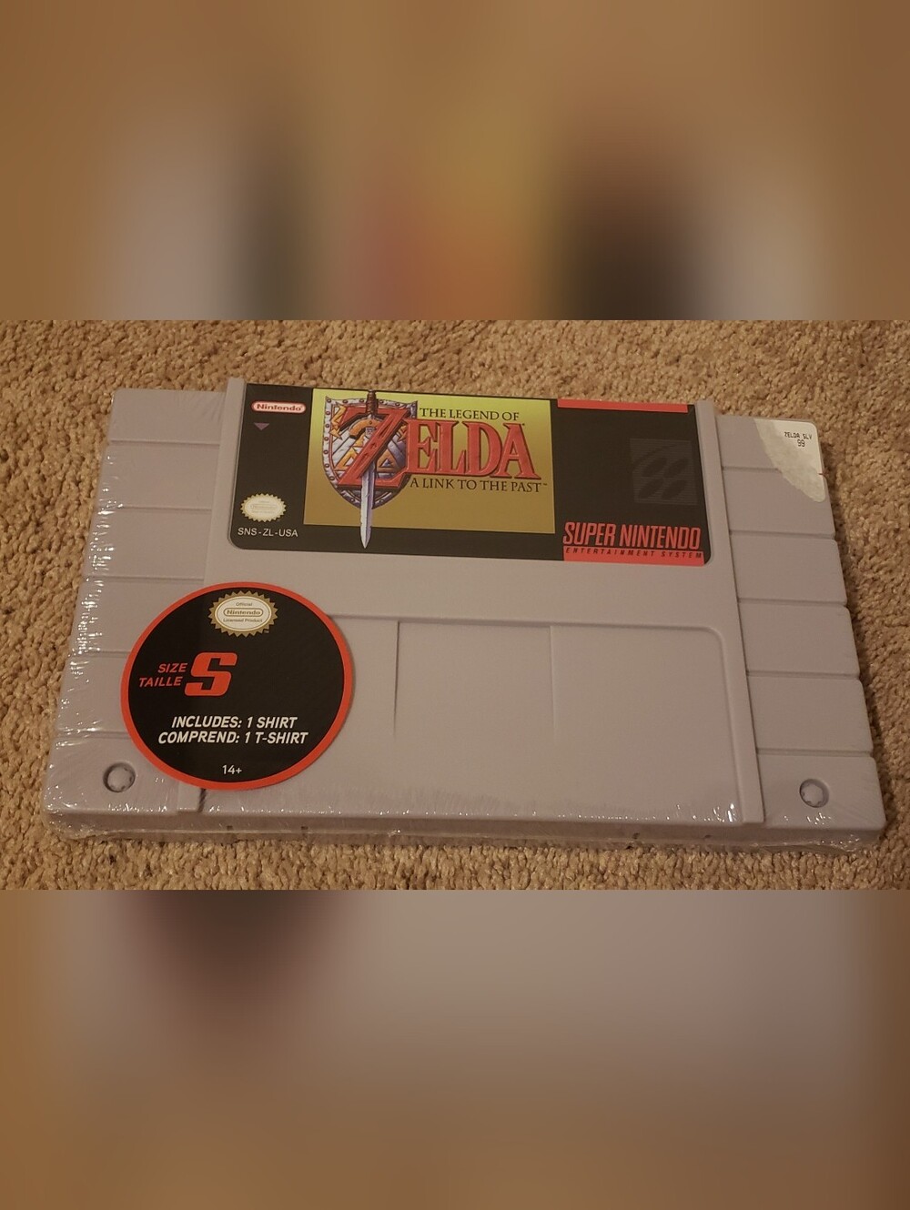 SEALED The Legend of Zelda A Link to the Past Super Nintendo Case Set SNES NEW